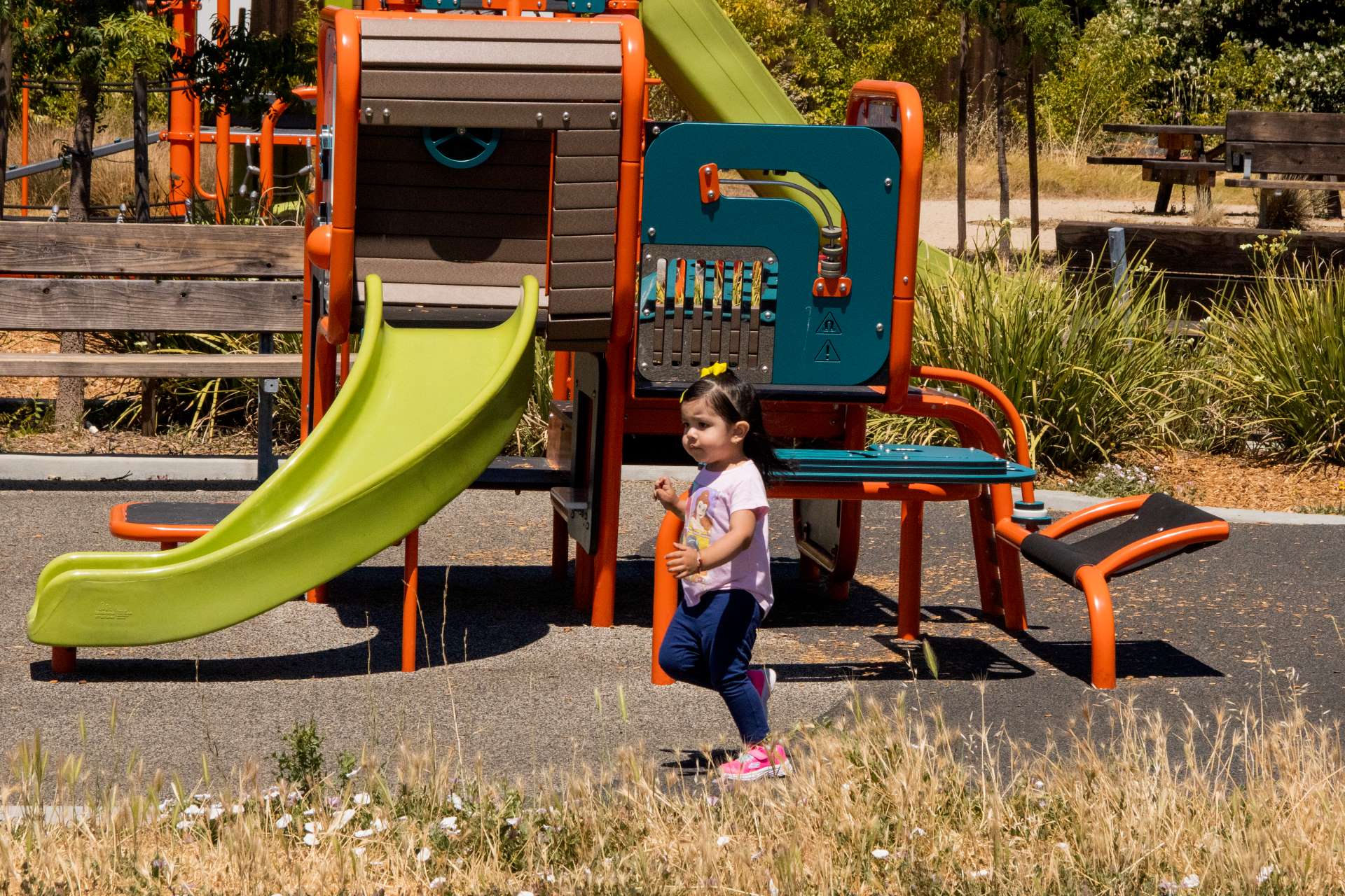 child on school playground photo by Jack Ponting