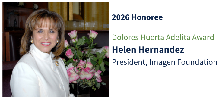 Honoree Helen Hernandez