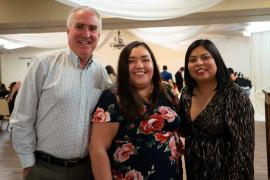 Michael Meuter, Jessica Jewell, and Estella Cisneros of CRLA, Inc.