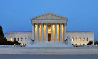Panorama of United States Supreme Court Building by Joe Ravi