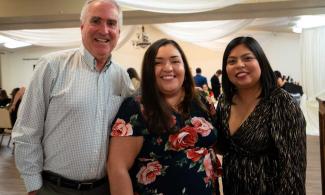 Michael Meuter, Jessica Jewell, and Estella Cisneros of CRLA, Inc.