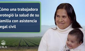 Miniatura de video: Título: Cómo una trabajadora protegió la salud de su familia con asistencia legal civil