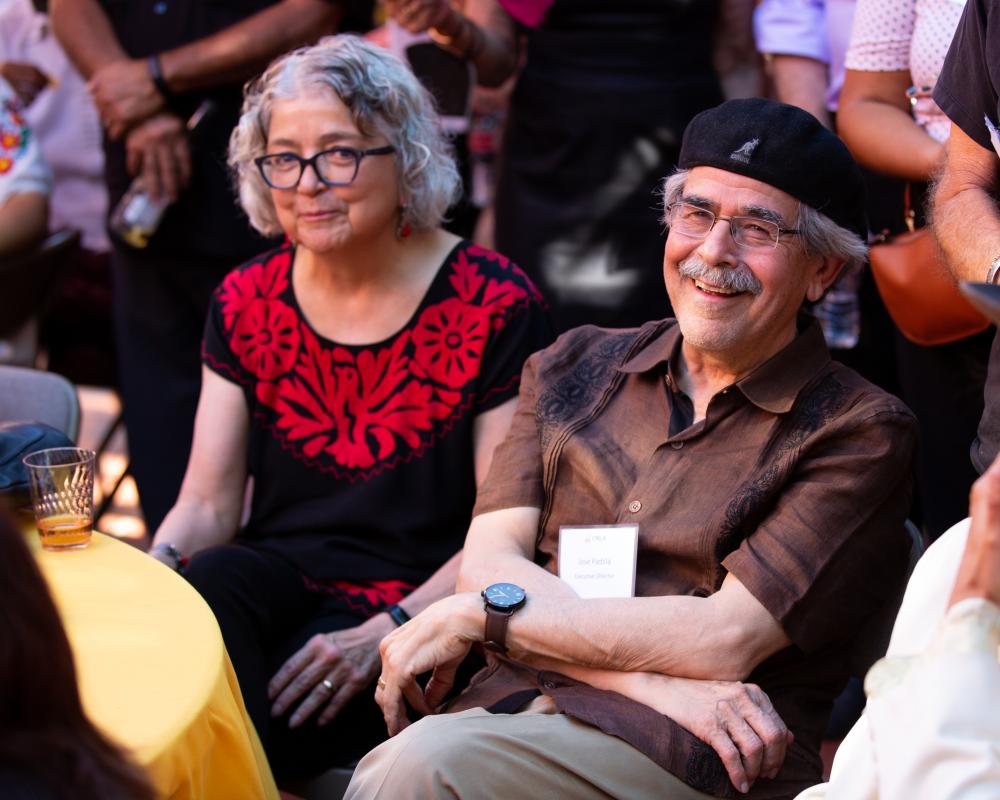 CRLA Executive Director Jose Padilla and his wife Deborah Escobedo at the 2022 Los Angeles Tardeada